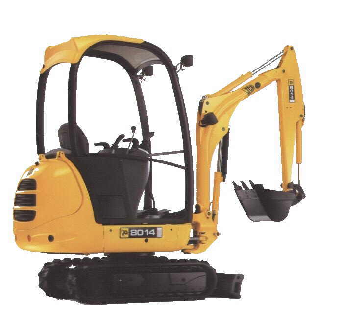 Mini excavator digger hire